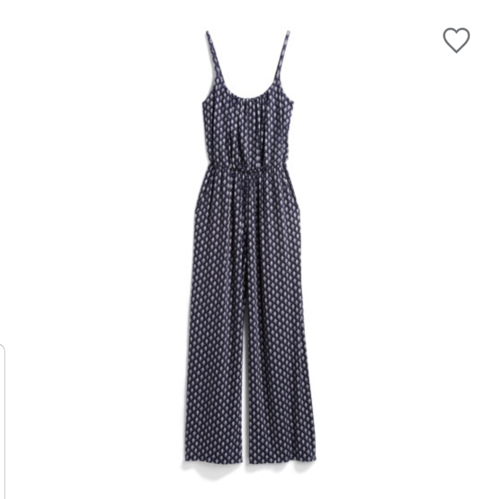 XXL Kaileigh navy blue jumpsuit